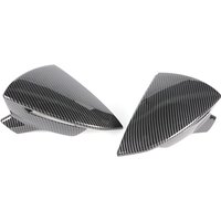 Seite Spiegel Kappen Carbon Faser Für SEAT Leon MK3 5F ST FR Cupra Ibiza Mk5 Arona KJ7 2017-2019 2020 rückspiegel Abdeckung Fall