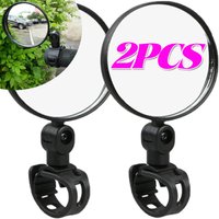 AliExpress NONE 360 Rotation Adjustable Universal Bicycle Mirror Handlebar Rearview Mirror for Bicycle Motorcycle for Bike Riding Cycling Mirror