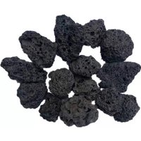 100g Natural Black Aquarium Fish Tank Filter Media Volcanic Rock Biological Balls Bio filter For Aquarium Clear Water Decoration