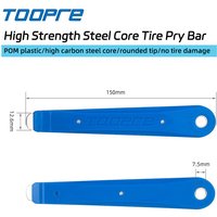TOOPRE Bicycle Tire Pry Bar Mountain Bike Metal Nylon Plastic Thickened Steel Core Tire Repair Tool
