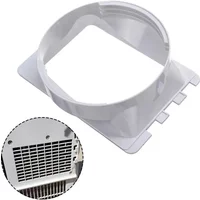 Exhaust Pipe Connector Duct Adapter For Mobile Air Conditioning Exhaust Duct Window Baffle Adapter For 150mm/5.9" Exhaust Pipe