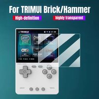 For Trimui Brick/Hammer Tempered Glass Screen Protector Films Game Console High Definition Screen Protector Film Accessories