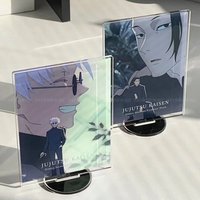 2pcs Anime Jujutsu Kaisen Acrylic Stand Ryomen Sukuna Geto Suguru Satoru Gojo Fushiguro Megumi Signboard Desktop Decorations