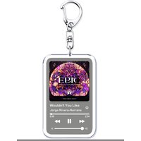 Hot Epic The Musical Keychains for Women Accessories Bag Odysseus Poseidon Greek Mythology Music Keyings Jewelry Fans Gifts