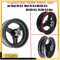 For 10x2.75-6.5 10x2.70-6.5 Tires or Use 90/65-6.5 85/65-6.5 Tyres Electric Scooter Rim Parts 6.5 Inch Aluminum Alloy Wheel Hub
