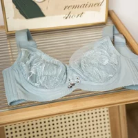 Full Cup Push Up Padded Bras for Women Lace Plus Size Bra Underwire Brassiere 70 75 80 85 90 BCDCup 2024 CW9513