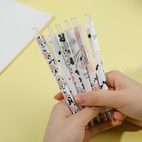 Cute Gel Pen Cartoon Cow Gift Press Office Gift School Supplies Stationery Kawaii Funny Pens