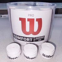 15/30pcs WILSON Original Overgrip Anti Slip Tennis Racket Sweatband Grips Padel Shock Absorption Grip Tape Training Accessories