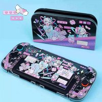 Anime Crystal Protective Case for Nintendo Switch 2 JoyCons Shell Hard PC Cover Dock Case for Switch 2 2025 Game Console