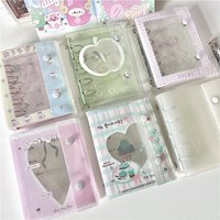 M5 5Holes Binder Cover Candy Colored Binder Cover Journal Sketchbook Accessories Diary Office Supplies