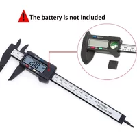 150mm 100mm Digital Caliper Carbon Fiber Dial Vernier Caliper Gauge Micrometer Measuring Tool Ruler