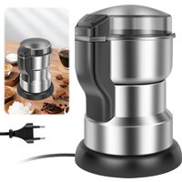 300W Electric Coffee Grinder Portable Automatic Household Coffee Mill Grinder with Stainless Steel Blades for Beans Spice Herb