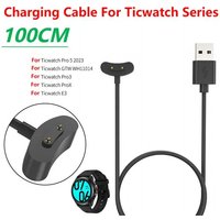 USB Charging Cable Magnetic Charger For Ticwatch Pro 5 / Pro X / Pro 3 Ultra GPS / Pro 3 GPS / E3 Replacement Pro5 Pro3 ProX