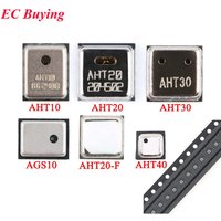 50Pcs/1pc AHT10 AHT20 AHT30 AHT40 AHT20-F Digital Temperature and Humidity Sensor Chip AGS10 Air Gas Sensor IC IIC I2C Output