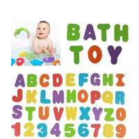 Children Bath Toys Foam Fun Floating Toy Letters Numbers Baby Early Educational Math STEM Bathroom Bathtub Game for Kids Gift