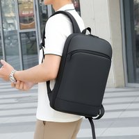 Guangzhou Mens Expandable Business Backpack Durable Zipper Multi Compartments Padded Laptop Sleeve