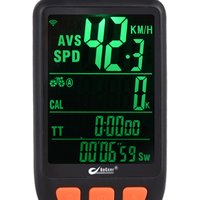 AliExpress LIXADA Bicycle Cycle Computer Wireless Digital Bike Speedometer Odometer with Rechargeable Battery Backlight Bike Stopwatch
