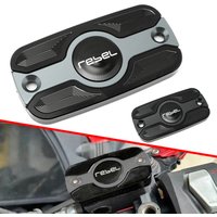 Motorcycle Accessorie For Honda Rebel 300 500 500S 1100 CMX300 CMX REBEL300 Front Brake Fluid Cylinder Cap Oil Cover Protector