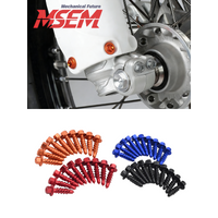 AliExpress CCXTMT 10Pcs Universal CNC Aluminum Self Tapping Screw Bolt Set For KTM EXC EXCF XC XCF XCW SX SXF Dirt Bike Motorcycles Accessories