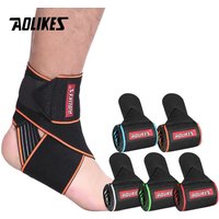 AOLIKES 1PCS Ankle Support, Adjustable Ankle Brace, Breathable Nylon Material, Super Elastic and Comfortable, Suitable for Sport