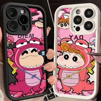 Phone Cover Case for iPhone 17 Pro Max 13 15 Plus 11 12 Pro Air 14 16 17Pro C-Crayon S-Shin-Chans