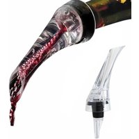 Magic Wine Decanter Wine Aerator Pourer Spout Decanter Wine Aerator Quick Aerating Pouring Tool Pump Portable Filter