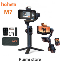 Hohem M7 Pro iSteady M7 Smartphone Gimbal AI Track Fill Light Detachable Control Screen Extension Rod for iPhone TikTok YouTube
