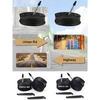 AliExpress NONE 2pcs 700c Bike Tube for 700x32-40c, 700x23-28,28 inch Bicycle Inner Tube for Road Bike, Gravel Bike, Mountain Bike