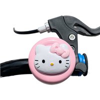 AliExpress keeppley Sanrio Hello Kitty Bike Bell Anime Children Balance Car Bicycle Hand Press Bell Cute Cycling Ring for Handlebar Bike Accessories