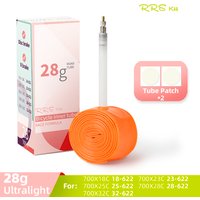 RRSKit New Ultralight Bike Inner Tube 28G 700 X 18-32C Road Bicycle Tpu Inner Tire 45/65/85Mm French Valve Super Light Tube