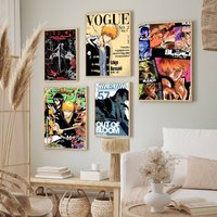 Anime B-Bleach Poster Decorative Paintings Suitable For Living Rooms Bedrooms Offices And Bars