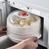 24.5x12.5cm Multipurpose Microwave Steamer For Cooking Rice Dumpling Egg Noodle Food Steaming Cooker For Dining Room Kitchen