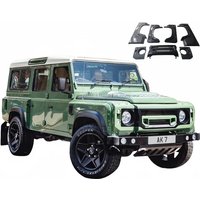 LS3 V8 Style Body Kit for Land Rover Defender 90 110 Wide-body Wheel Arches, Fenders, Bumper and Grille