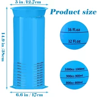 20-100Pc 1000ML Portable Disposable Travel Car Airplane Motion Sickness Nausea Vomit Cleaning Bag Clean Eco-Friendly Plastic Bag