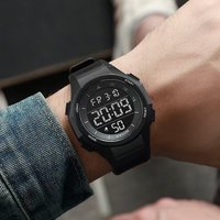 New Fashionable Multi functional Men's Watch, Sports Electronic Watch, Luminous, Simple and Trendy Student Watch
