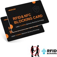 2/4PCS Ultra Thin RFID Blocking Card to Protect Your Credit Card Anti-Theft Label Bank Card Protection Badge Signal Isolation