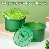 Hydroponic Seed Germination Tray, Soilless Sprouting Box for , Peas, Beans and Cat Grass Seedling Planting