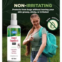 Insect Repellent Spray 100ml -Long-Lasting portable camping trip mosquito repellent spray strong mosquito repellent toilet water