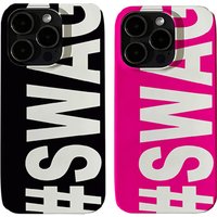 Creative SWAG Letters Phone Case for iPhone 17 Air 16 15 14 13 12 11 Pro Max X XS XR XSMax 16 Plus Glossy Film Back PC Cover Y2k