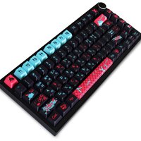 Jinx Korean Cherry Profile PBT 129 Keys Five Side Dye-Sub Keycaps for GH60/GK61/GK64/84/87/96/104/108/980 Mechanical Keyboard