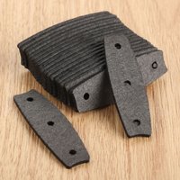 20/10/5 Pcs Microfiber Leather Slingshots Pouches Hunting Non-slip Pocket Outdoor Sport Shooting Bow Sling Shots Catapults Gray