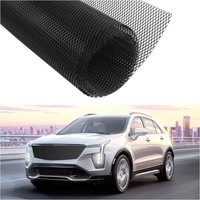 Universal Car Grill Mesh Auto Grille Insert Bumper Rhombic Hole Mesh Front Bumper Hood Vent Grille Inserts Car Protection Mesh