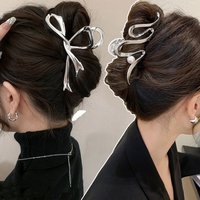 2026 Vintage Geometric Hair Clip Barrette Crab Korea Large Hair Claws Hairpins Hairgrip Headwear For Women Girl Hair Accessories