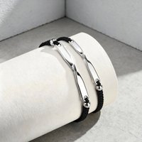 Mobius Couple Bracelet for Women Men, Stainless Steel Adjustable Infinity Link, Handmade Love Jewelry Gift