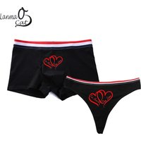 Ropa interior deportiva para parejas, bragas sexys para mujer y hombre, Calzoncillos Bóxer, lencería Modal antibacteriana para a