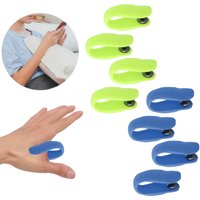 Acupressure Clip Portable Thumb Shape Acupressure Hand Pressure Point Clip with Magnet 4pcs Migraine Relief Clip