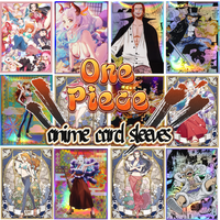 One Piece Themed Card Sleeves 60 PCS 67X92mm Standard Size Card Luffy Shanks Yamato Nami Foil Card Sleeves Fit for PTCG/MGT
