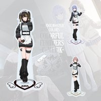 The Idolmaster: Shiny Colors Anime Luca Ikaruga Hana Suzuki Haruki Ikuta Acrylic Figure Stand CoMETIK Cartoon Keychain 15cm