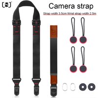 Sangle d'appareil photo en Nylon, ceinture d'épaule réglable, écharpe à dégagement rapide pour appareil photo numérique Nikon Canon SLR DSLR, prise de vue pratique
