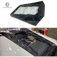 For LP610 LP580 Modification Carbon Fiber Rear Engine Hood Cover For Lambogini Huracan M Style Carbon Bonnet Bodykit